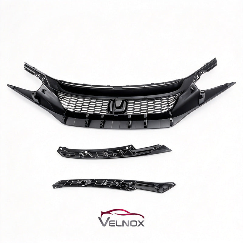 2016-2018 Honda Civic Front Upper Honeycomb Grille 