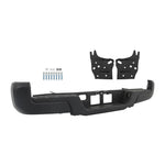 Rear step bumper with mounting brackets for 2016–2023 Toyota Tacoma