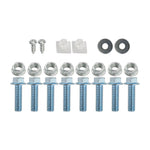 Rear step bumper mounting hardware kit for 2016–2023 Toyota Tacoma