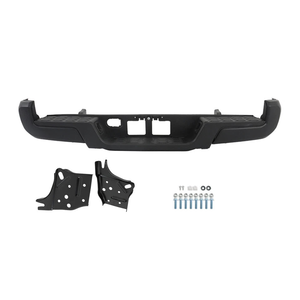 2016–2023 Toyota Tacoma rear step bumper without parking sensors