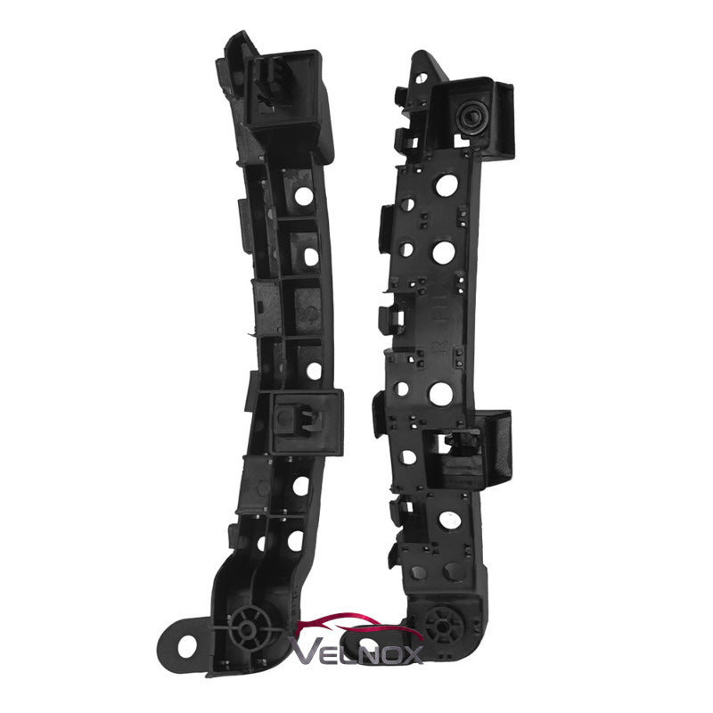 Front view of 2017-2019 Honda CR-V left and right bumper support brackets HO1042121 and HO1043121