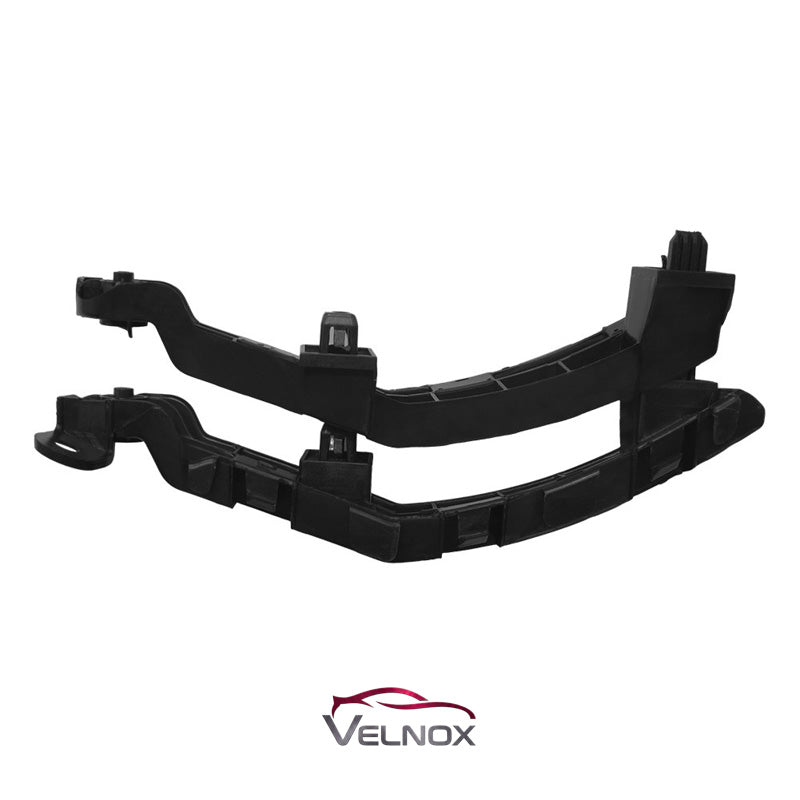 Profile view of 2017-2019 Honda CR-V left and right front bumper mounting brackets HO1042121 and HO1043121