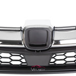 Center emblem and radar mounting area of 2017-2019 Honda CR-V HO1200233 grille