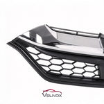 Honeycomb mesh and upper accent detail of 2017-2019 Honda CR-V HO1200234 grille