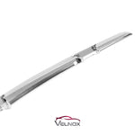 Rear mounting tabs on Honda CR-V chrome grille headlight molding HO1213121 HO1212121