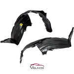Left and right front fender liner comparison for 2017-2019 Honda CR-V HO1249170 HO1248170