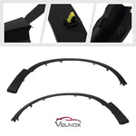 Rear mounting view of 2017-2019 Honda CR-V front wheel arch moldings HO1291108 HO1290108