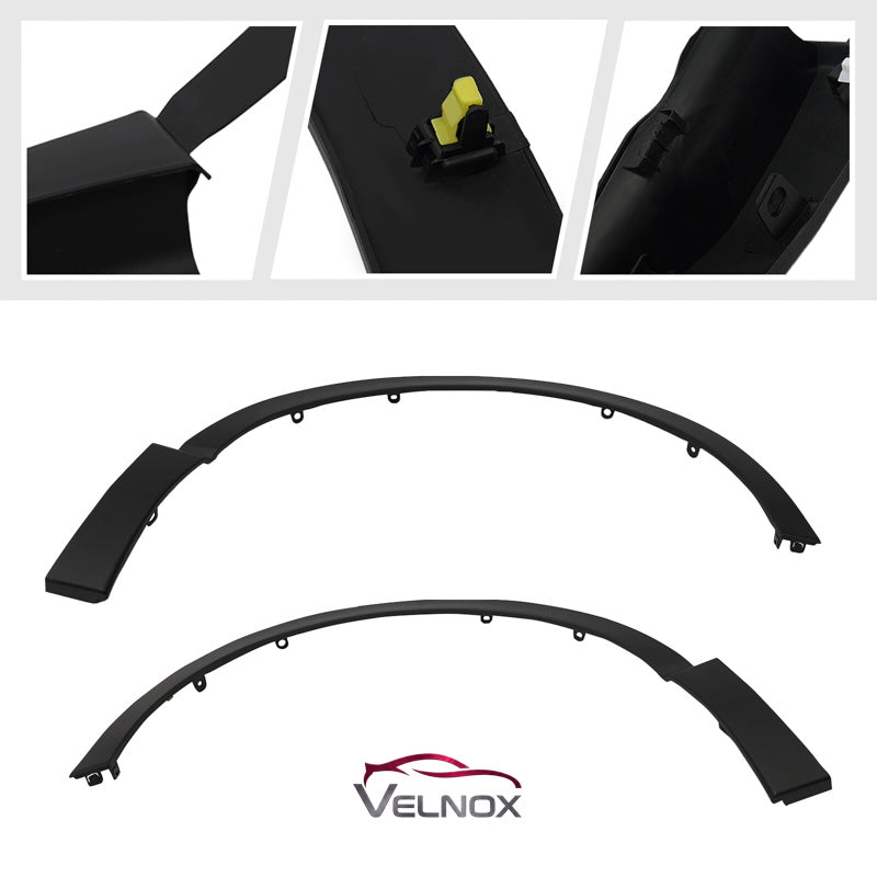 Rear mounting view of 2017-2019 Honda CR-V front wheel arch moldings HO1291108 HO1290108