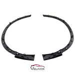 Backside comparison of 2017-2019 Honda CR-V rear door wheel arch moldings HO1791108 HO1790108