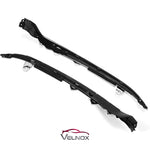 2018-2020 Honda Accord left and right chrome fog light bezel trim rear mounting view