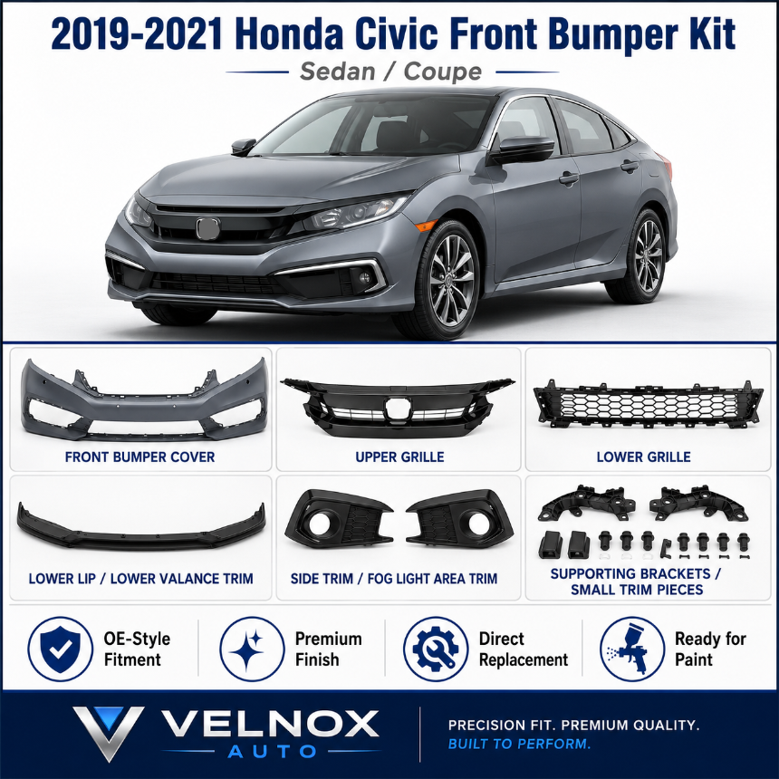 2019-2021 Honda Civic Front Bumper Kit