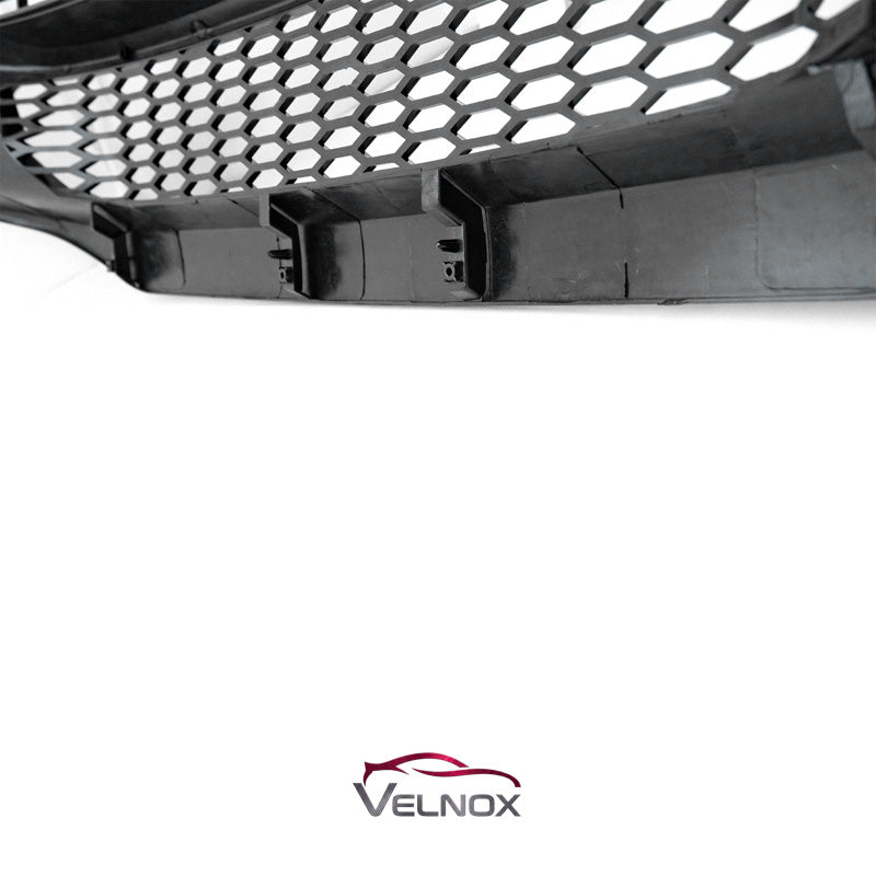 2019-2021 Honda Civic Front Upper Center Honeycomb Grille Glossy Black