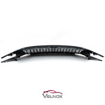 2019-2021 Honda Civic Front Upper Center Honeycomb Grille Glossy Black