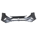 Back side of 2019-2021 Toyota RAV4 XLE front bumper cover primed
