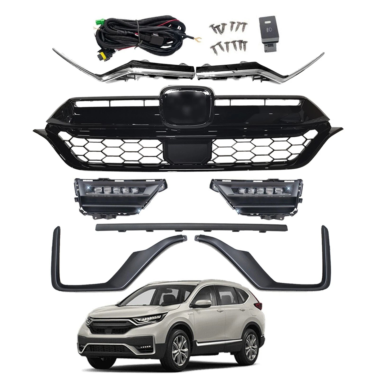 2020–2022 Honda CR-V Exterior Trim Kit | LX/EX & Touring