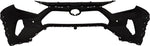 Back side of 2022-2023 Toyota RAV4 LE front bumper cover primed