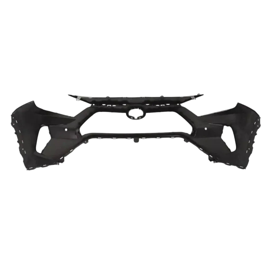 Back side of 2022-2023 Toyota RAV4 XLE front bumper cover primed