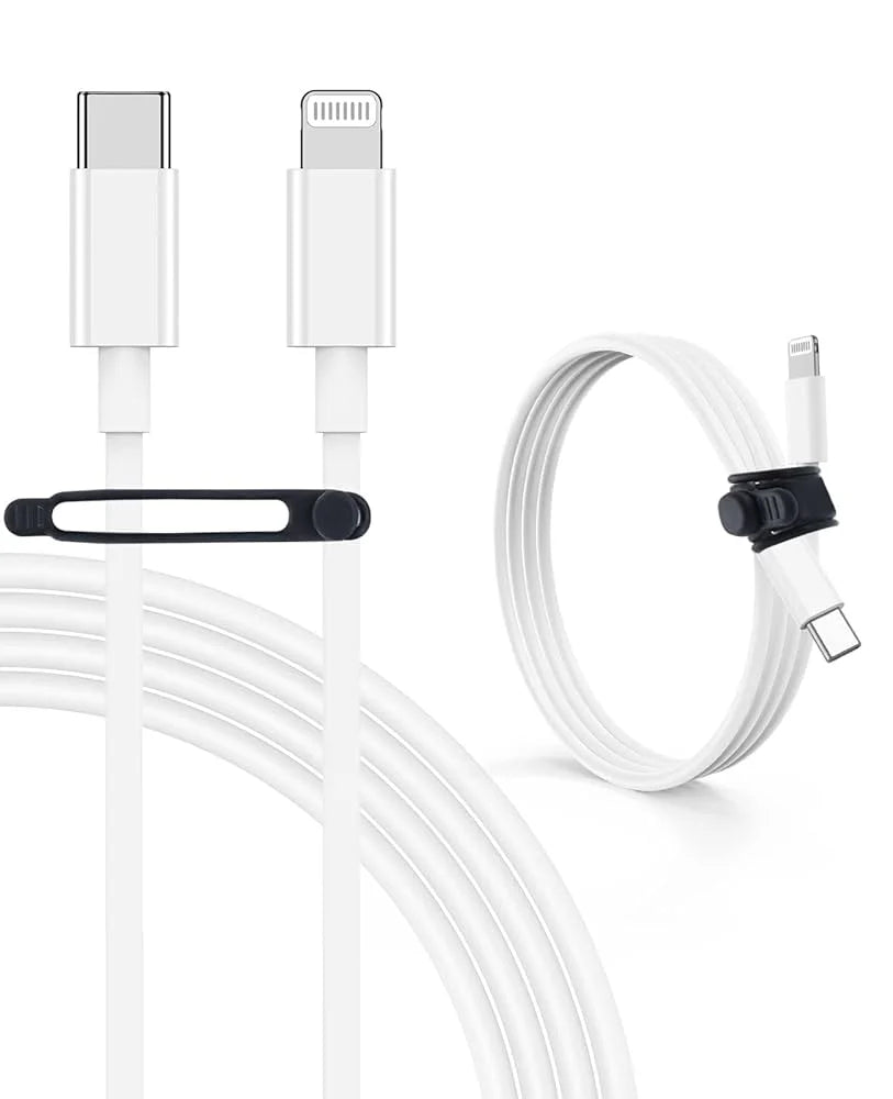 3FT USB-C to Lightning fast charging cable compatible with iPhone and Lightning devices