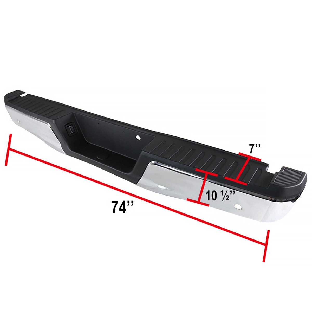 Ford F-150 Steel Rear Bumper