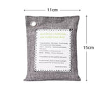200g bamboo charcoal odor eliminator bag for car closet and home use