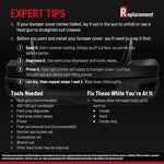 car bumper installation tips and professional guide
