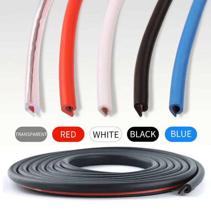 car door edge guards detail flexible material