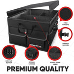 foldable car trunk organizer storage box