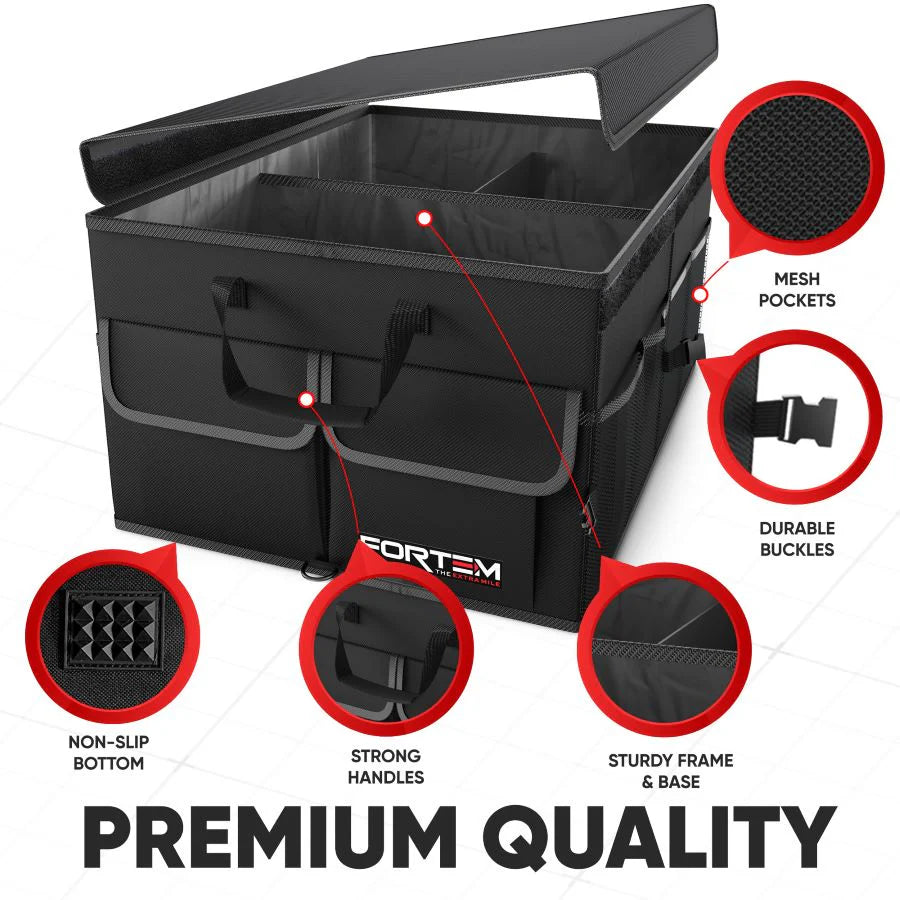 foldable car trunk organizer storage box