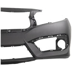 honda civic front bumper left side view