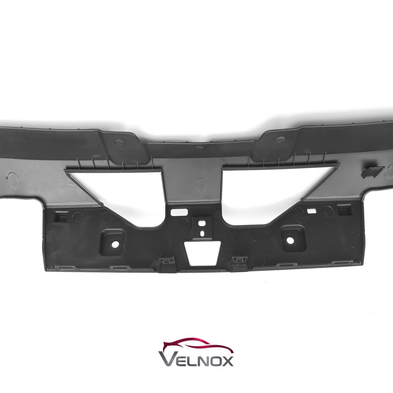 Rear center section of the HO1041103 upper bumper support showing mounting points