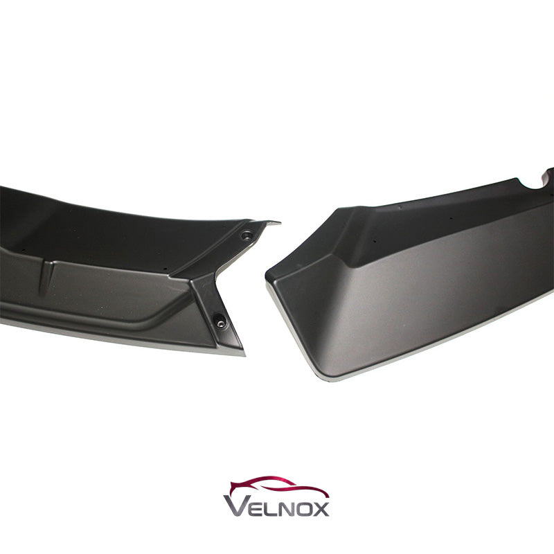 Textured matte black surface detail of 2017-2019 Honda CR-V lower valance panel HO1093122