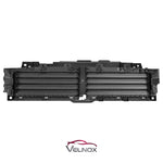 Front view of the HO1206103 active grille shutter with louvers closed for 2018-2020 Honda Accord