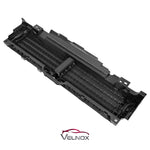 Rear view of the HO1206103 active radiator grille shutter assembly without motor for 2018-2020 Honda Accord