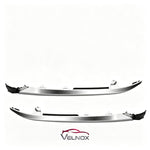 Front view of right and left chrome headlight trims for 2018-2020 Honda Accord