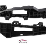 Detail comparison of right HO1221142 and left HO1220142 headlight support brackets for 2018-2020 Honda Accord