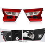 2018-2020 Honda Accord right and left inner tail lights with red and clear lenses