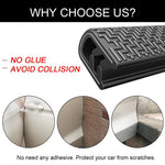 No glue car door edge protector designed to help prevent scratches and impacts