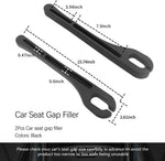 Premium car seat gap filler organizer dimensions 
