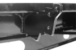 chevy silverado 2500 steel rear bumper close up detail