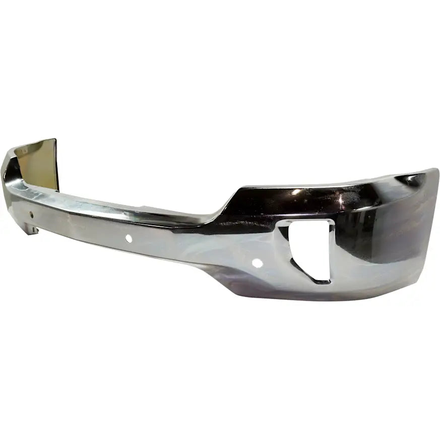 chevy silverado front bumper left side view