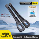 VELNOX black car seat gap filler pair