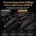 VELNOX car seat gap filler prevents phones and keys from falling