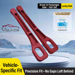 VELNOX lucky red car seat gap filler pair